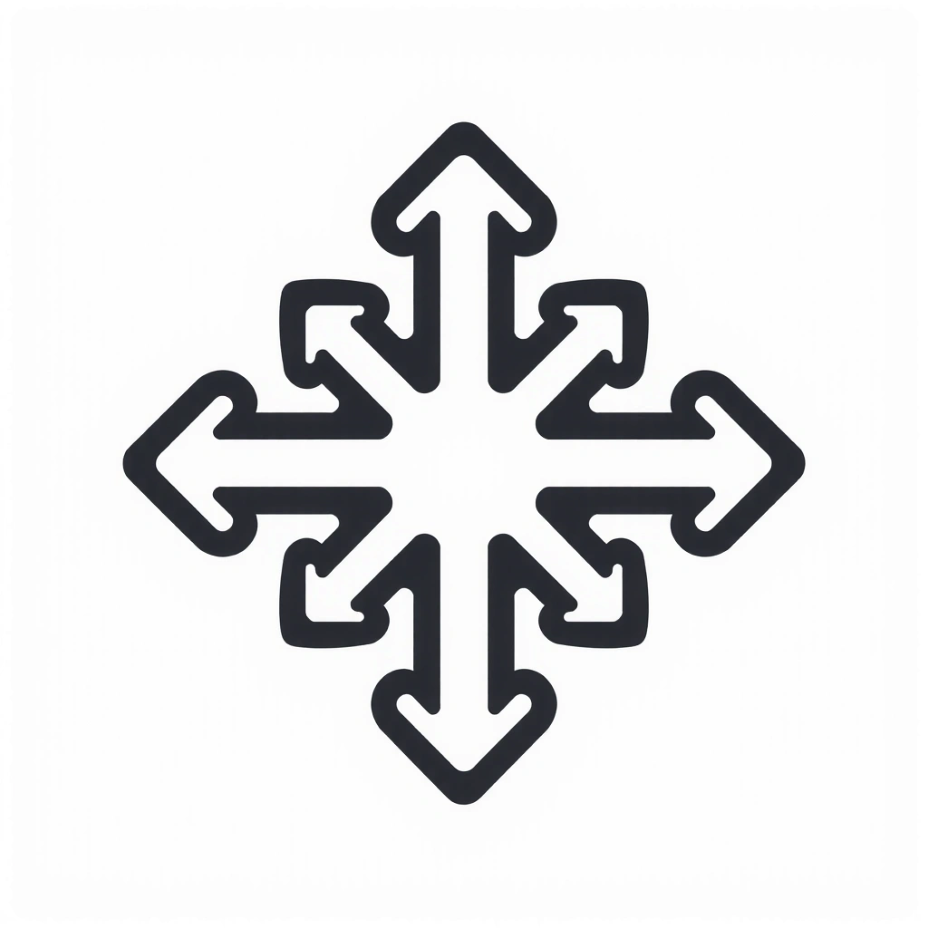 Icono de flechas moviéndose para el derecho a la portabilidad de datos